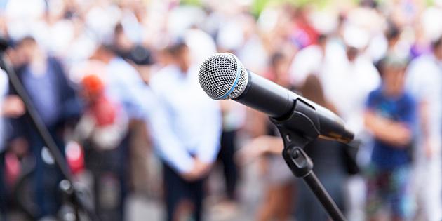 "Glossophobic? How to Bolster your Confidence at the Podium" - HigherEdJobs