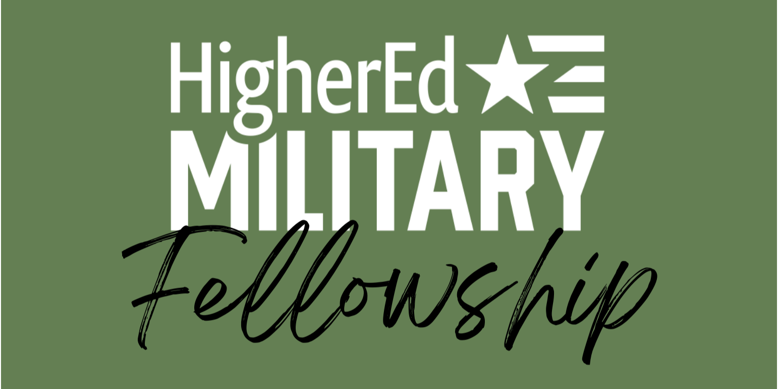 "The HigherEdMilitary Fellowship" HigherEdJobs