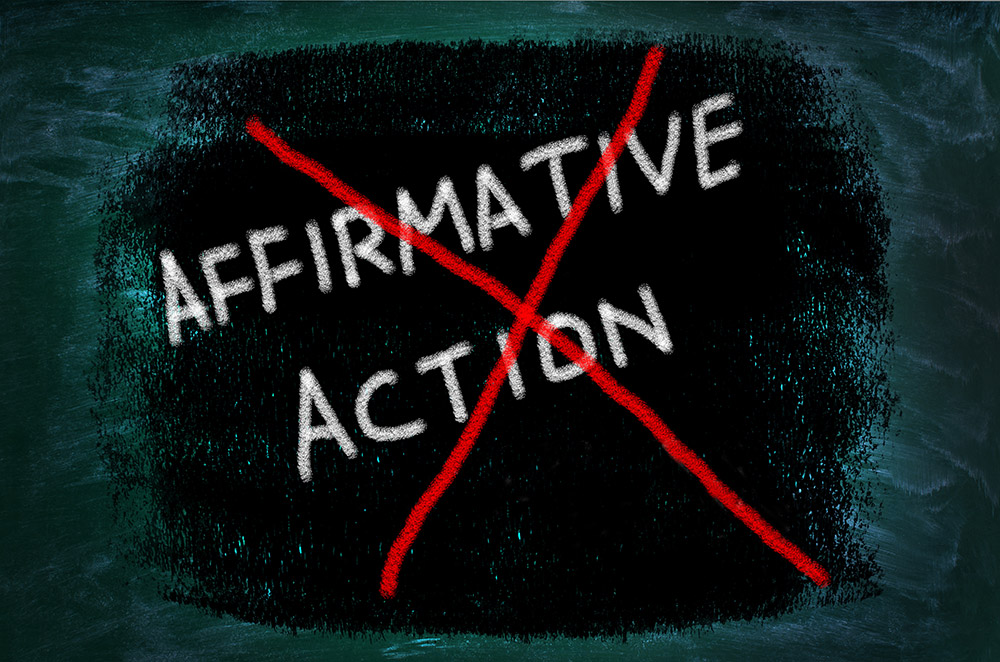 no affirmative action