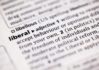 photo of liberal definition