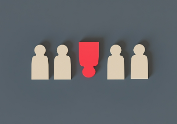 Wood figurine out of place with others