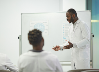 African American med school instructor